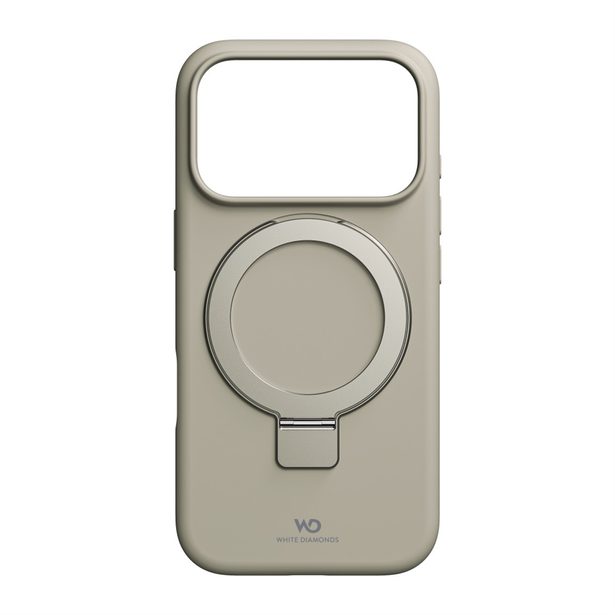 White Diamonds Mag Urban Stand Case, kryt pro Apple iPhone 17 Pro, MagSafe kompatibilní, pískový