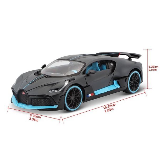 Maisto Maisto - Bugatti Divo, tmavě šedá, 1:24