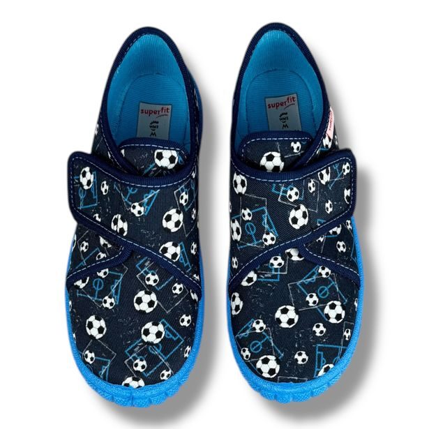 Dětské bačkory Superfit BILL 1-000279-8080 - fotbal