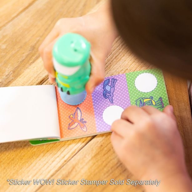 MELISSA & DOUG STICKER WOW NÁPLNĚ SAMOLEPEKDINOSAUŘI
