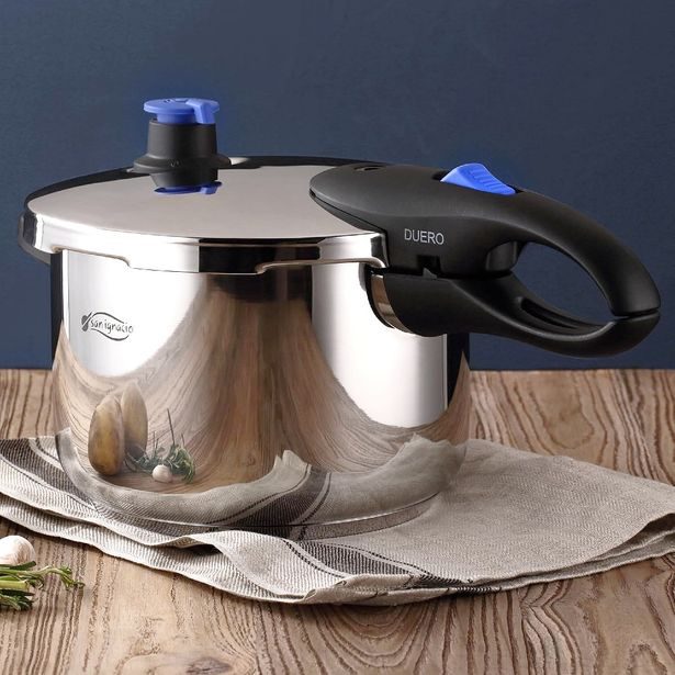 BERGNER Tlakový hrnec nerez 5.5 L DUERO SG-1503