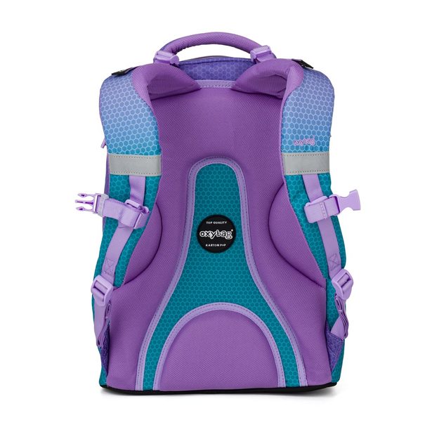 Školní batoh OXY Ombre Blue - Pink