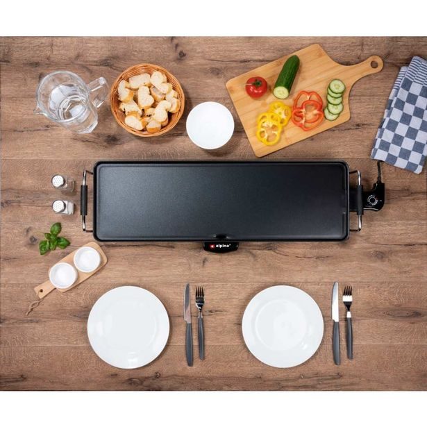 ALPINA Elektrický gril teppanyaki 1800W 70x23 cm ED-218210