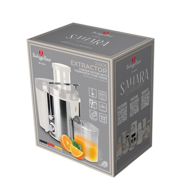 BERLINGERHAUS Odšťavňovač 500 W Sahara Collection BH-9829
