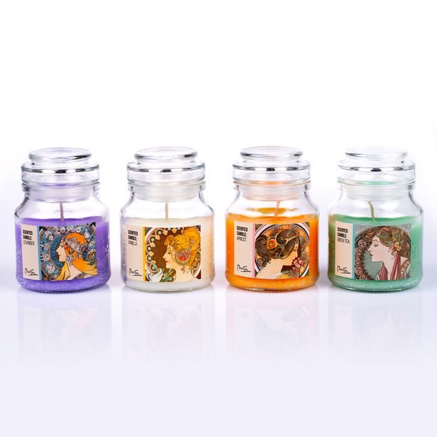 Vonná svíčka (vůně vanilka) Alfons Mucha – Pero