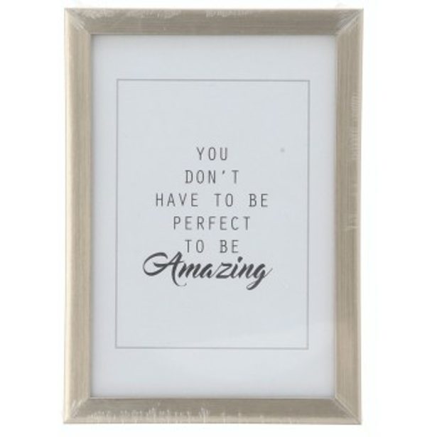 Hama rámeček plastový CHIARO, ocelová, 10x15 cm