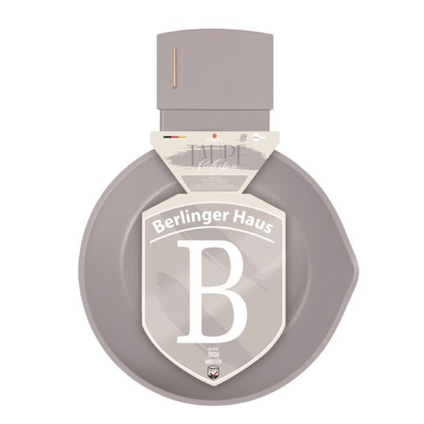 BERLINGERHAUS Pánev s titanovým 16 cm Taupe Collection BH-8106