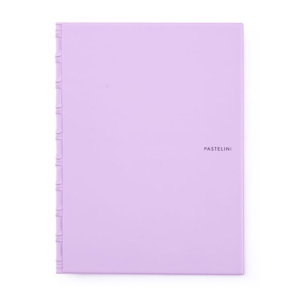 Sloha A4 SPORO boční kapsa PASTELINI fialová
