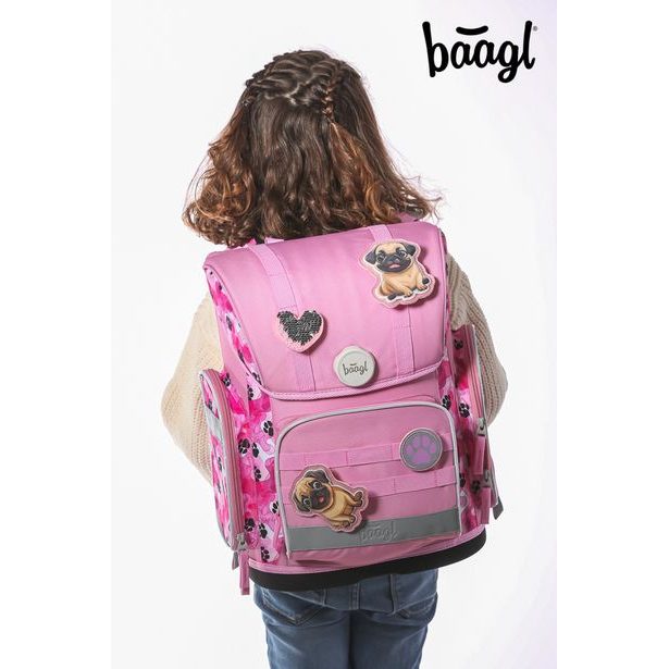 BAAGL SET 3 Ergo Tlapky: aktovka, penál, sáček