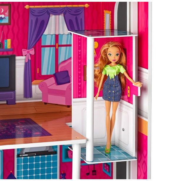 Barevný domeček "Mirabella" s výtahem