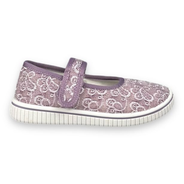 Dívčí BIO bačkory Richter - Fialové