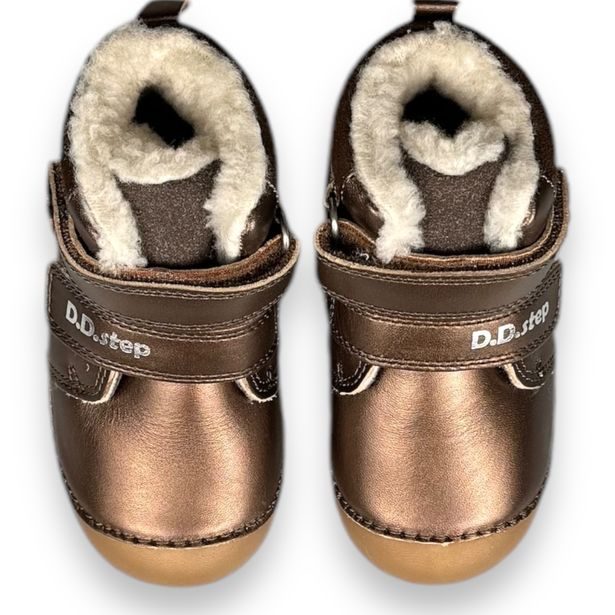 DDstep dětské zimní boty - Hnědé