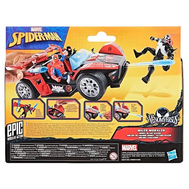 HASBRO - Spiderman HASBRO - Spider-Man Venomversus Miles figurka s vozidlem