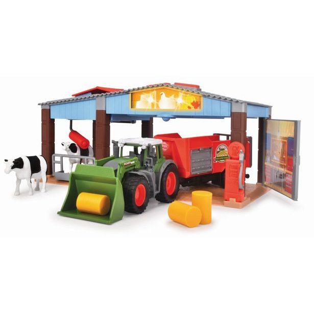 Farma s traktorem Fendt