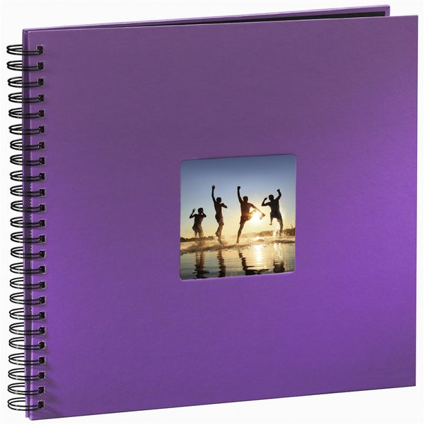 Hama album klasický špirálový FINE ART 36x32 cm cm, 50 strán, lila