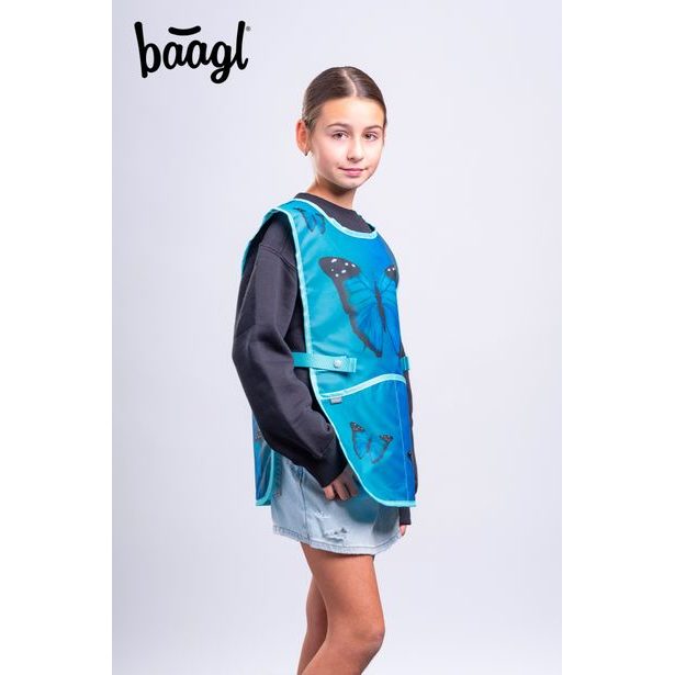 BAAGL SET 5 Airy Plus Butterfly: batoh, penál, sáček, zástěra, peněženka