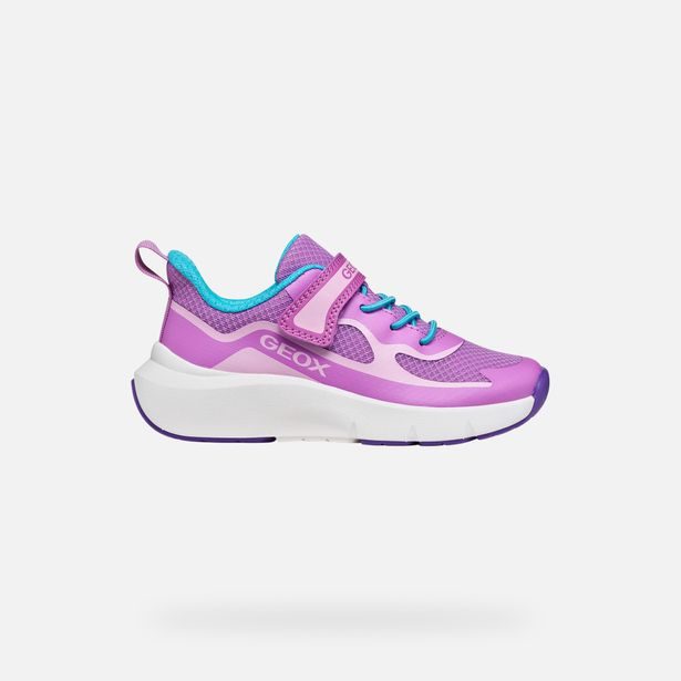Růžové dívčí tenisky Geox Pro-ran