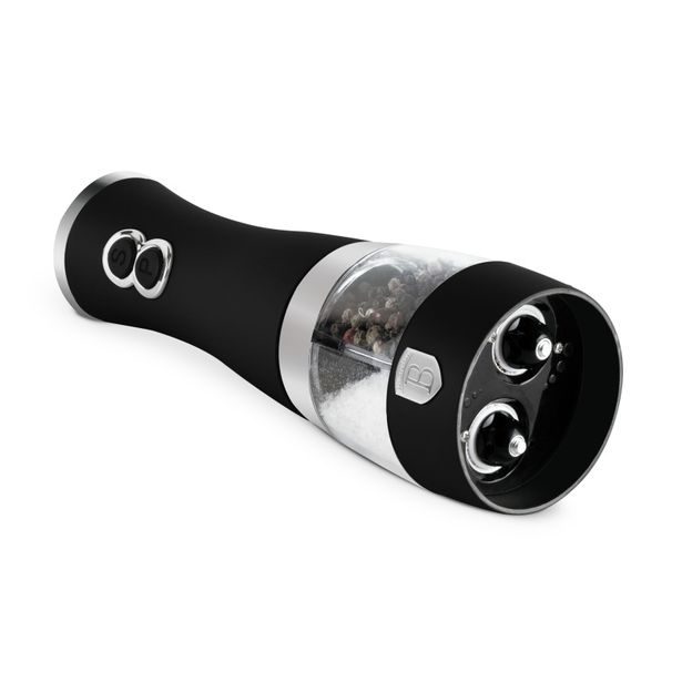 BERLINGERHAUS Elektrický mlýnek na pepř a sůl 2 v 1 Black Collection BH-9647