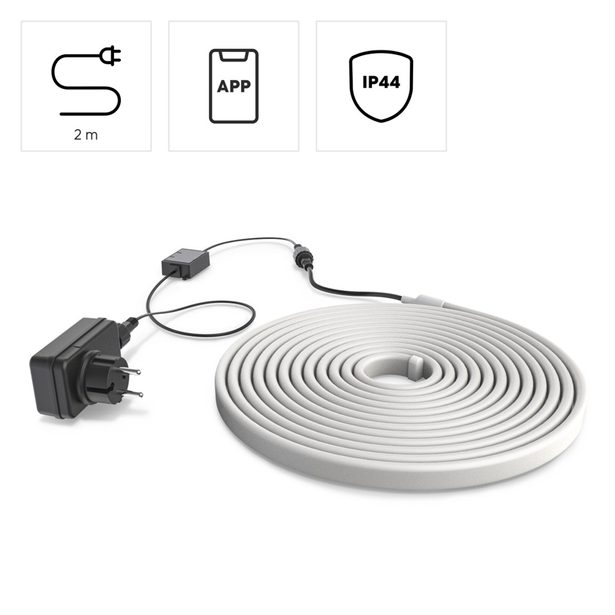 Hama SMART WiFi neonový LED pásek, RGBIC, Matter, nastavení barev a intenzity, 5 m