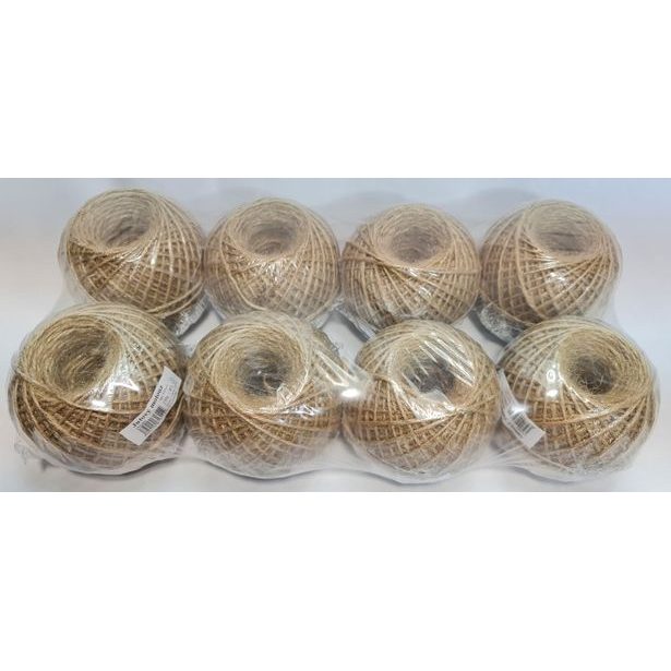 motouz 250g JUTA, 166m, TEX500x3, CZ, přírodní