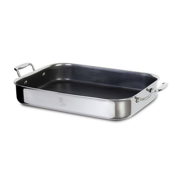 BERLINGERHAUS Pekáč nerezový s nepřilnavým povrchem 35x26 cm Eternal Collection BH-8522