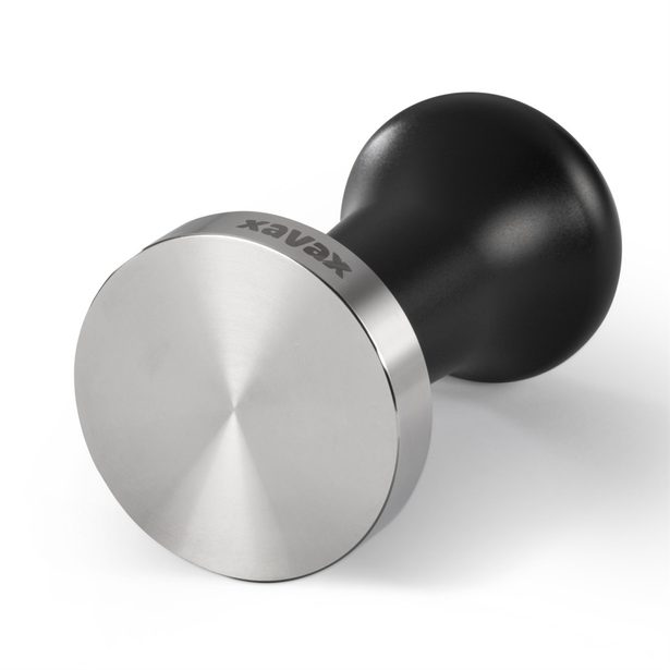 Barista tamper na kávu s podložkou, 51 mm, nerez