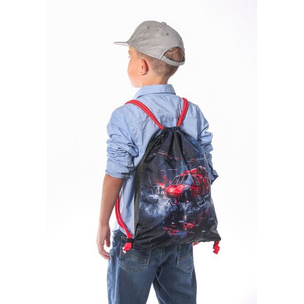 BAAGL SET 5 Ergo Záchranáři: aktovka, penál, sáček, zástěra, peněženka