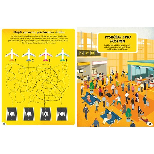 Knižka na cesty LIETADLOM – Stop nude: kvízy, rébusy, hry