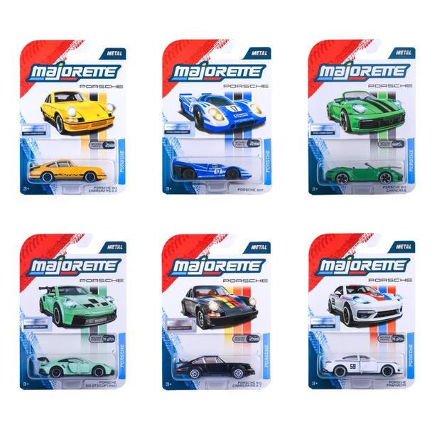 Autíčko Porsche Motorsport Premium, 6 druhů