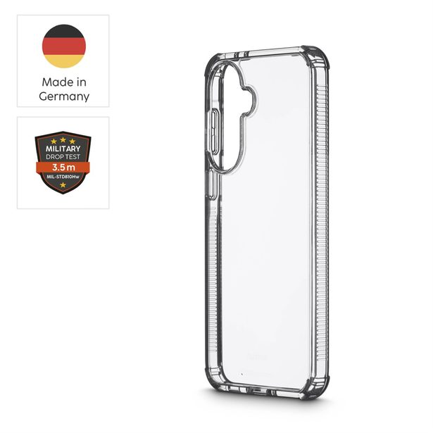 Hama Extreme Protect, kryt pro Samsung Galaxy A37 5G, D3O®, nežloutne, průhledný