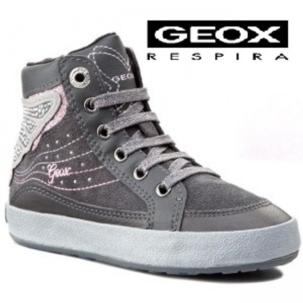 Dětské boty GEOX JR WITTY DARK GREY