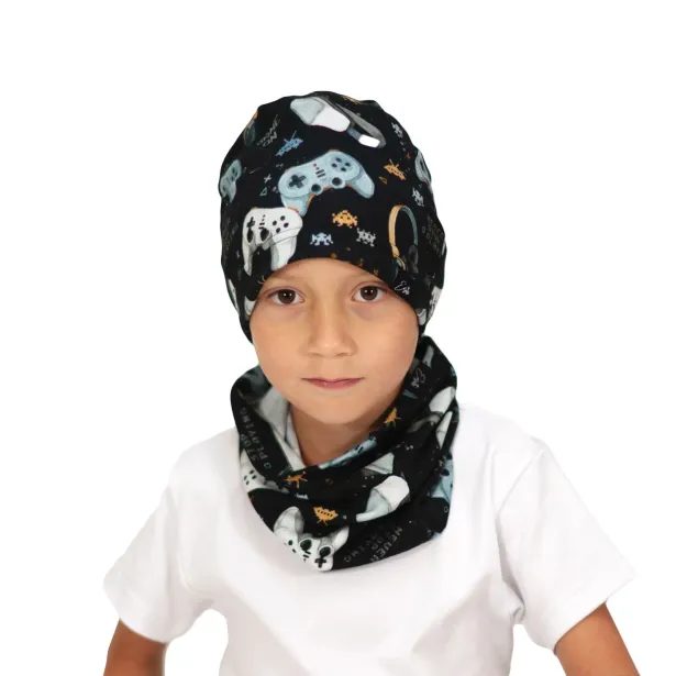 ESITO | Jarní čepice Game on - černá / 44