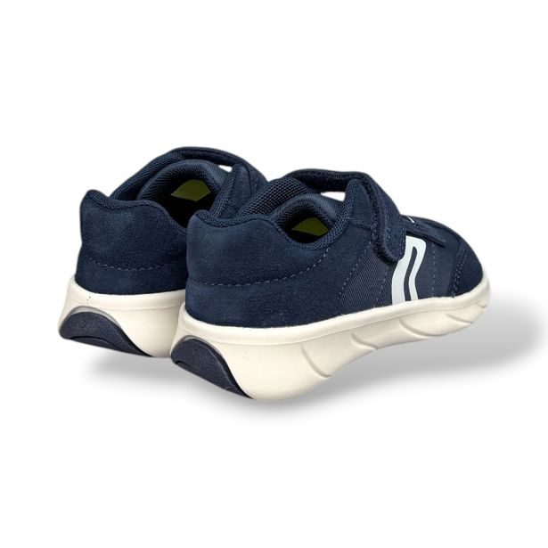 Geox Foot-Run – Modré chlapecké barefoot tenisky