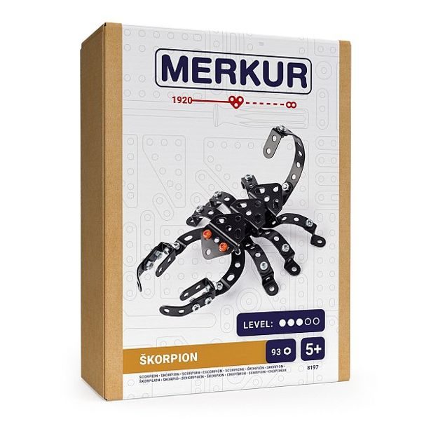 MERKUR - Stavebnice Merkur - Broučci - Škorpion