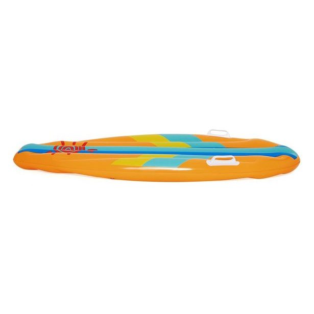 Dětský surf Sunny Rider, 1,14m x 46cm – mix 2 barvy (modrá,oranžová)