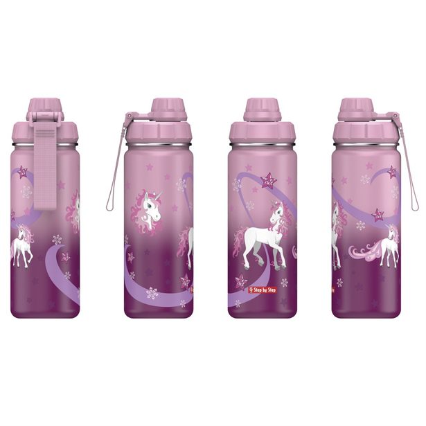 Izolovaná láhev na pití z nerezové oceli Step by Step 0,5 l, Sweet Unicorn