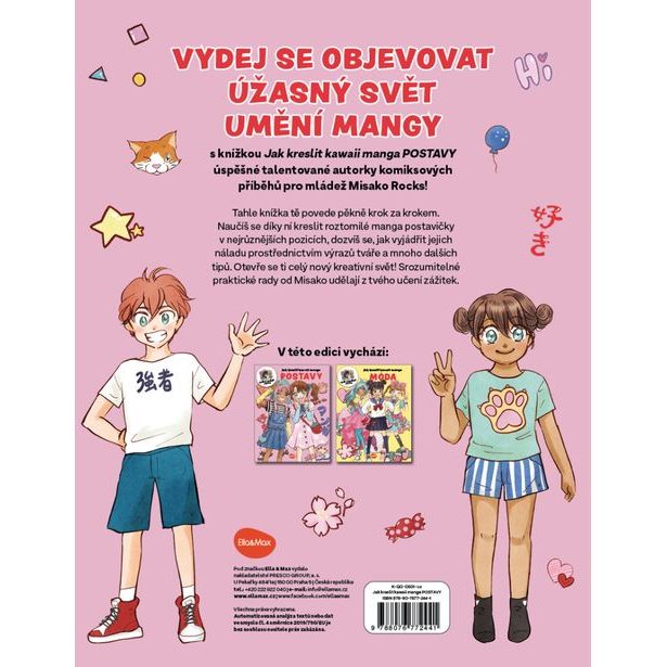 Jak kreslit KAWAII MANGA: POSTAVY – Krok za krokem s MISAKO