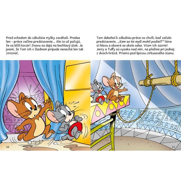 VEĽKÉ CIRKUSOVÉ DOBRODRUŽSTVO – Tom a Jerry v obrázkovom príbehu Baagl
