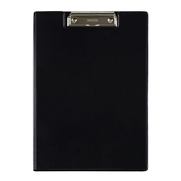 Dvojdeska A4 plast černá