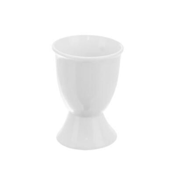 kalíšek na vajíčka, WHITE, porcelán