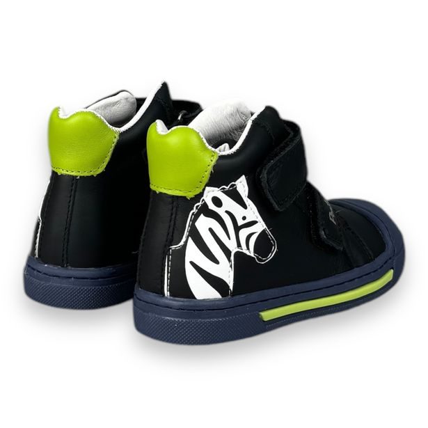 Dětské kožené boty, Ponte20 - Zebra