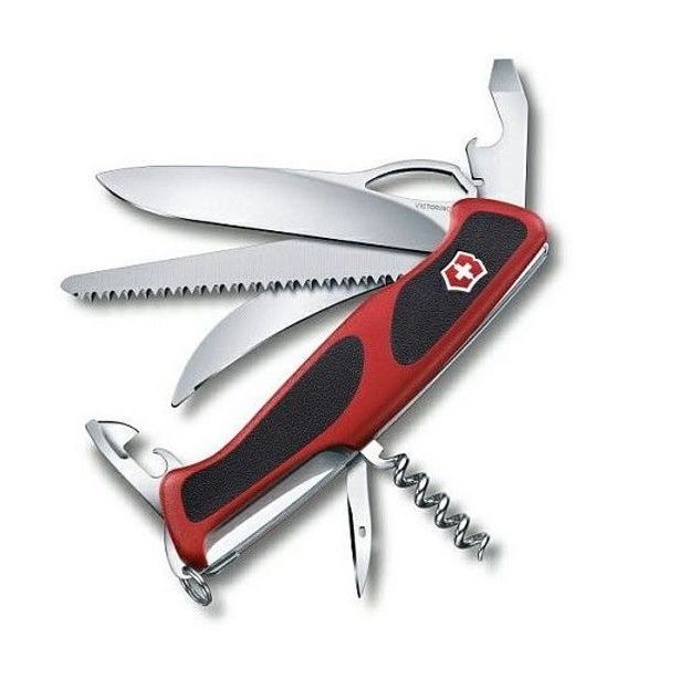 nůž 13-funkcí 130mm RangerGrip 57 Hunter, kapesní, Victorinox