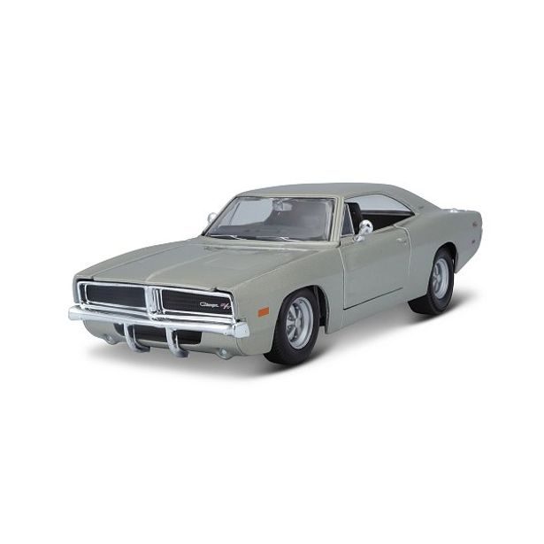 Maisto Maisto - 1969 Dodge Charger R/T, stříbrná, 1:25