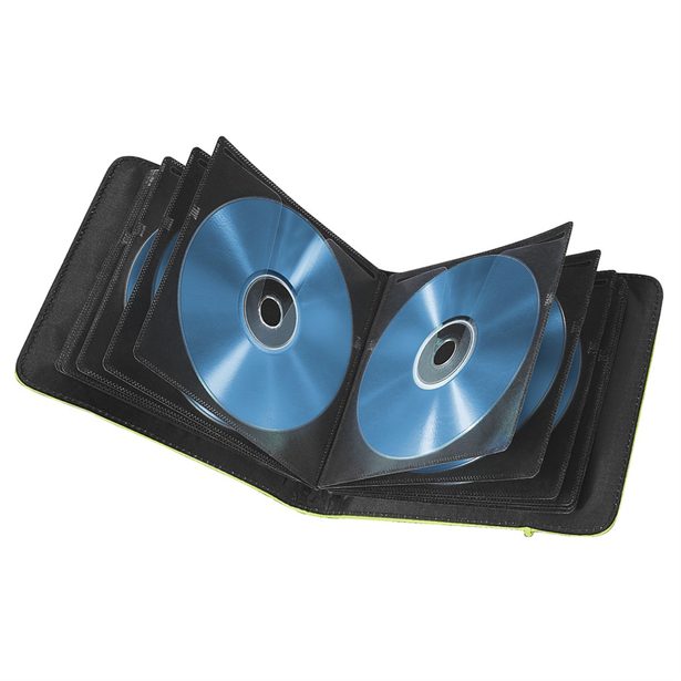 Hama Up to Fashion, pouzdro pro 24 CD/DVD/Blu-ray disků, zelené