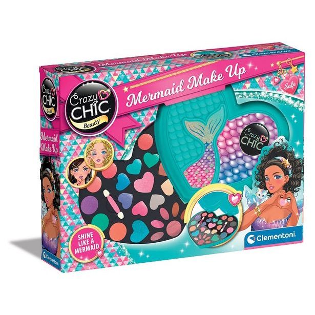 CLEMENTONI Crazy CHIC - Make-up sada mořská panna