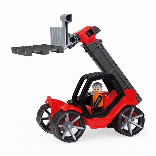 TRUXX2 Teleskopický nakladač s paletou, okrasný kartón.