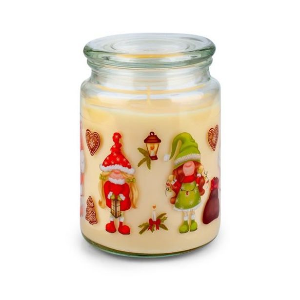 Provence SVÍČKA VE SKLE S VÍČKEM 510G ELFÍCI_hamashop