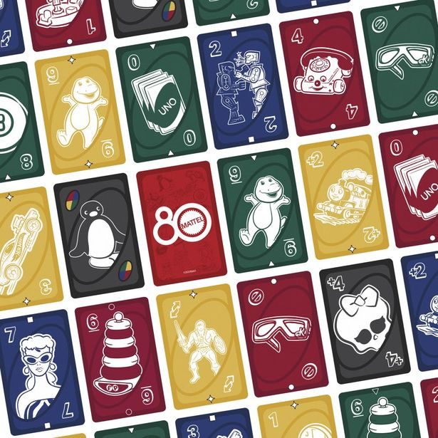 UNO 80. VÝROČÍ MATTEL