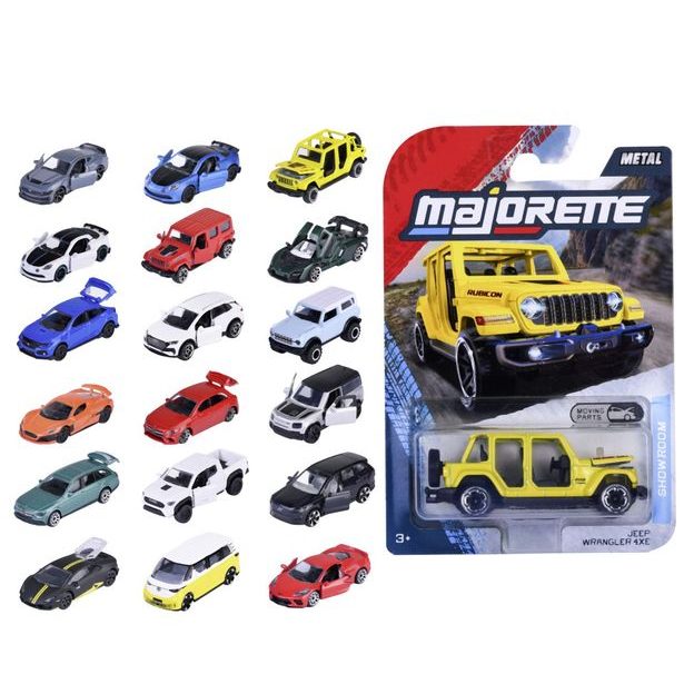 Showroom Autíčko Premium, 18 druhů