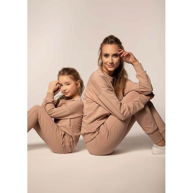 Tepláková souprava MÁMA A DCERA tělová